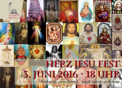 Postkarte Herz Jesu Fest Kleiner Michel Hamburg